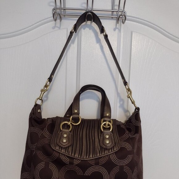 Coach Ashley Satchel Convertible Shoulder Bag - Picture 3 of 16